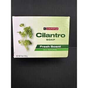 NEW Chipotle Cilantro Soap Fresh Scent 4 oz RARE